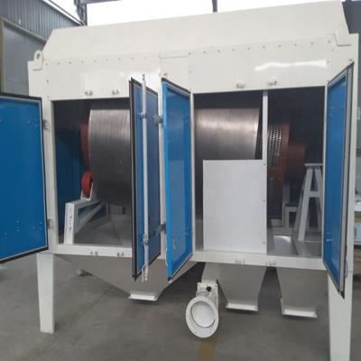 China Single/double drum for different size impurities plant grain silo system used grain seed cleaners machine for sale for sale