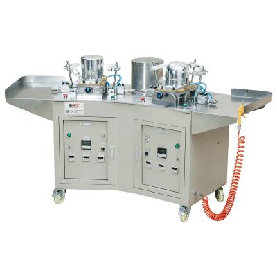 China Manufacturing Plant AUTOMATIC CAP IRONING MACHINE DOUBLE HEADS ; BASEBALL CAP MACHINE for sale