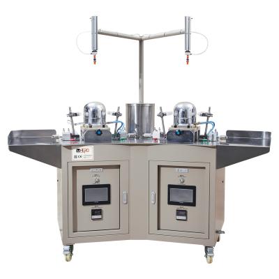 China Common Baseball Cap Automatic Hat Ironing Machine Double Heads Intelligent Blocking Machine for sale