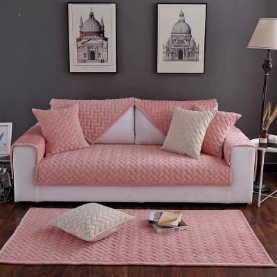 China Europe Custom Sofa Covers Quilted Throw Washable Anti Slip Cover Quilted Sofa Cushion Covers for sale