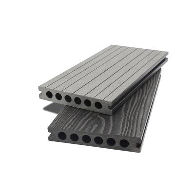 China Modern high quality wood-plastic hollow balcony composite floor for sale