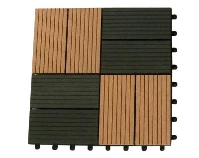 China Modern High Durability DIY Wood-Plastic Exterior Flooring for sale