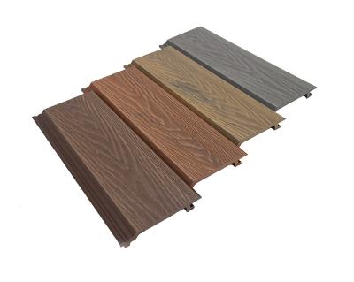 China Modern Outdoor Wood-Plastic Waterproof and Insect Repellent Wall Panel for sale