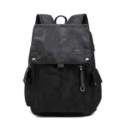 China College students large capacity schoolbag trend fashion bag men's simple travel leisure computer backpack for sale