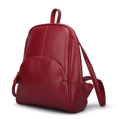 China Fashion 2020 Backpack Women Luxury Soft PU Leather Backpack Backbag for sale