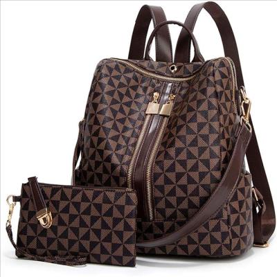 China Adjustable Nylon Women's Backpack Straps , Zipper Closure Bags for sale