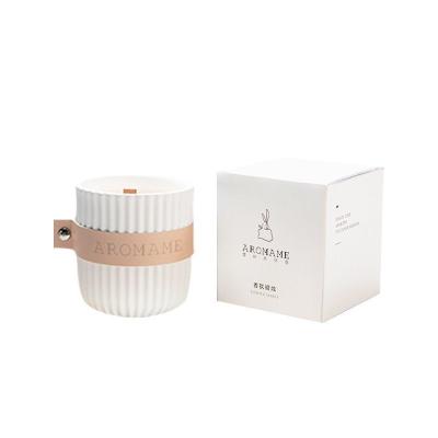 China Wholesale Customized Wax Wick Birthdays Scented Soy Candle Gift Box for sale