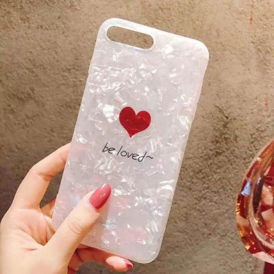 China Fanshion Shell Pattern Small Love Shockproof Anti-drop Anti-fouling Cell Phone Case for iphone 11 pro max for sale