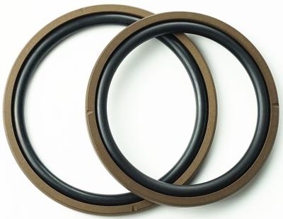 China PTFE+NBR Bronze Filled SPGO Glyd Ring In PTFE+NBR Filled Bronze For Hydraulic Piston Rod Seals And Cylinder Repair Seal Kits Part for sale