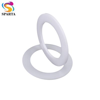 China Hydraulic Used PTFE POM White Back Up Washer For Cylinder Piston Seals for sale