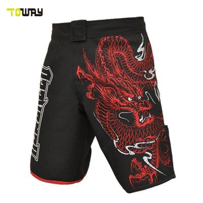 China Black and Red Dragon Muttahida Majlis-e-Amal Custom Quick Dry Shorts for sale