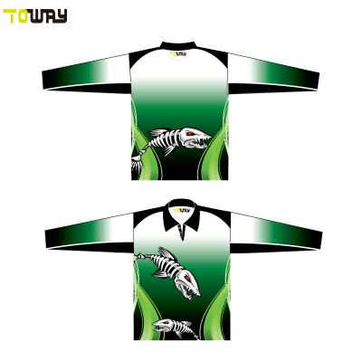 China Custom Sublimated Antibacterial Fishing Tank Top for sale