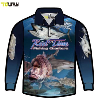 China Antibacterial Custom Tournament Boom Sublimated Fishing Tank Tops for sale