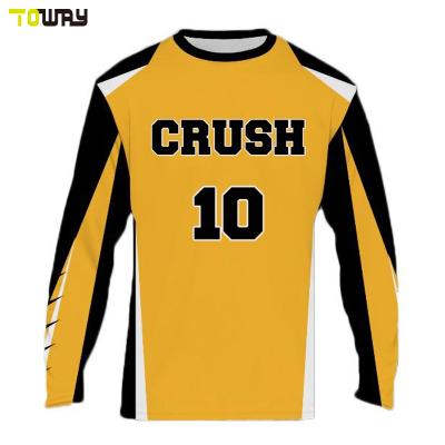 China 100% Polyester Women Volleyball Uniform Designs Sublimation for sale