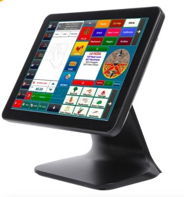 China Dual 15 Inch Catering Screen All In One Capacitive Touch Screen POS Terminal / POS System / POS Machine for sale