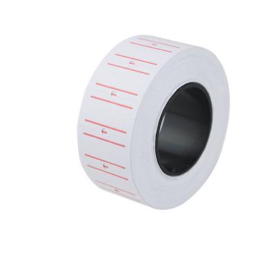 China Barcode label tag for MX-5500 gun price tag sticker, 21*12mm white and color gun price retail store label (10 roll per lot) for sale