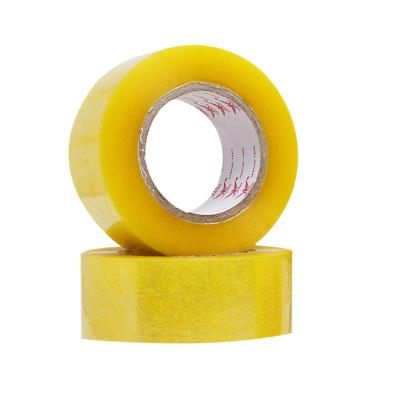 China Waterproof Transparent Sticky BOPP Shipping Carton Package Factory Packing Clear Adhesive Tape for sale