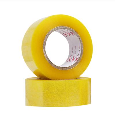 China Factory BOPP Shipping Carton Package Waterproof Transparent Sticky Factory Packing Clear Adhesive Tape for sale