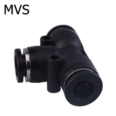 China Connect Pipes Plastic Union Easy Straight Air Push Connector Installation Quick Connector Tube Fitting Pipe en venta