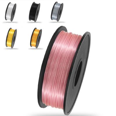 China Best Quality 3D Printer Plastic Filament Silk 1.75Mm Silk Pla / ABS / Petg / TPU 3D Filament for sale