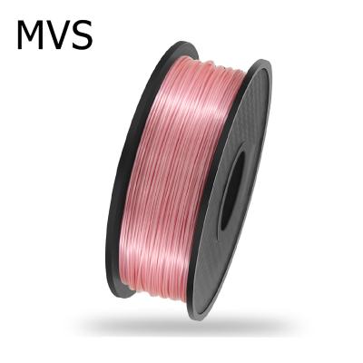 China High Tensile Good Luster Silk 1.75mm PLA Filament 3D Filament 1kg/roll Smooth Printed Silk Printer Filament 1kg/roll for sale