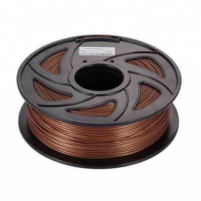 China FDM 3D Printer Metal Eryone PLA Filament Copper 3D Printer Filament 1KG/roll 3MM for sale