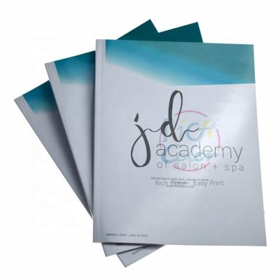 China Eco-friendly custom China printing service custom cheap softcover book,flyer,booklet,brochure,catalog printing for sale