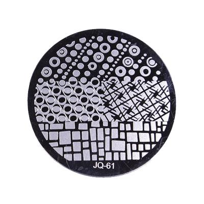 China DIY Nail Art Flower Leaf Line Nail Stamping Steel Portrait Lattice Plate Image Design Nail Art Board Stamp Template Stainless Nail Plates for sale