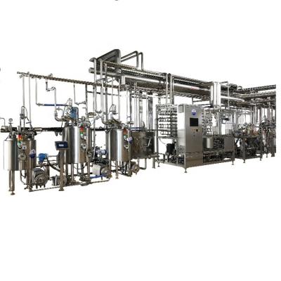 China High Quality Dairy Drinks Sterilization And Filling Whole Production Line For Milk Fruit Juice for sale