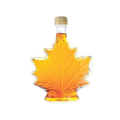 China Canadian Beverage 50ml 100ml 250ml Maple Syrup Glass Bottle With Screw Cap for sale