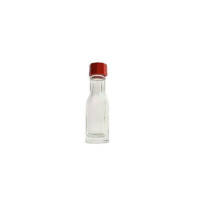 China Fresh Preservation 3.7ml 1/8oz Mini Spice Cold Sauce Glass Bottle for sale