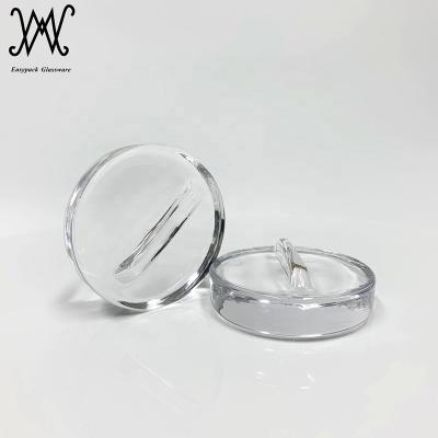 China Non Spill Fermentation Kit Glass Fermentation Weights With Easy Grip Handles For Wide Mouth Mason Jars for sale