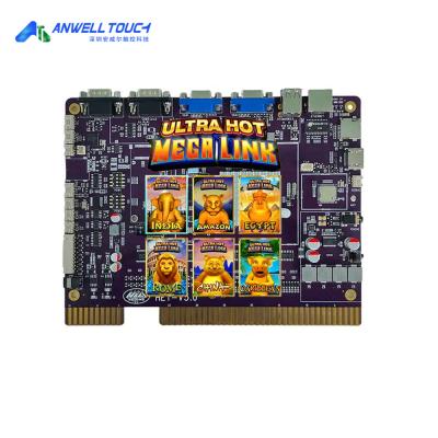 China HET Skill Megalink Game Mega Link 6in1 Pcb Game Board US PLUG for sale