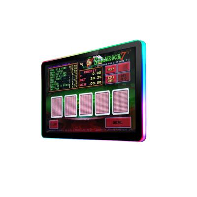 China 21.5Inch Led Light Multi Touch Capacitive Touchscreen With USB RS232 Compatible With 3M For Game Machine for sale