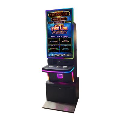 China 43 Inch Metal Skill Gaming Cabinet Slot Machine With Capacitive Touch Monitor For Firelink / Lightning Games for sale