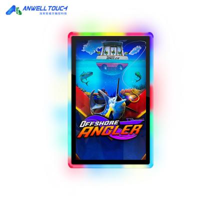 China Durable Projected Capacitive Touch Screen with Side and Edge LED Bezel 5ms Response Time for sale