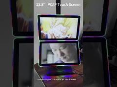 23.8inch With 5ms PCAP Projected Capacitive Touch Screen Monitor For  POG/IGS