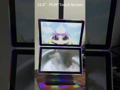 23.8inch with 5ms pcap projected capacitive touch screen monitor for  pog/igs
