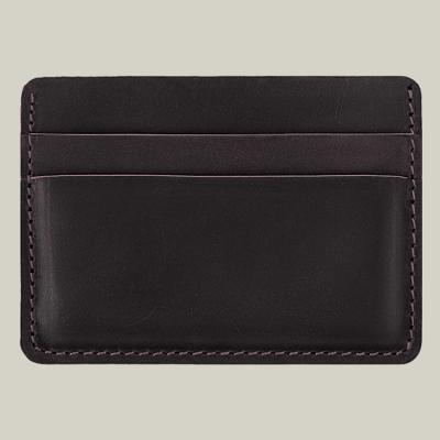 China High quality goods sim card case card holder genuine leather custom made leather wallet for sale