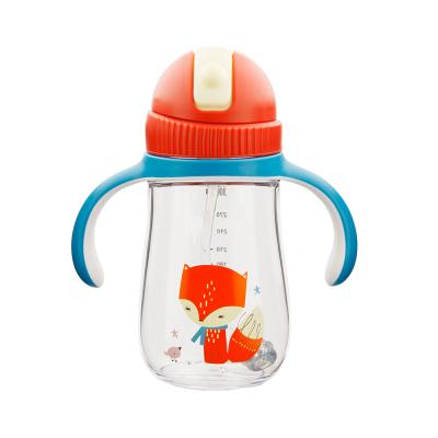 China Kids Bpa Feeding Kids Sports Sipper Tritan Free Sustainable Plastic Baby Modern Eco Friendly Children Cartoon Drinking Water Bottle for sale