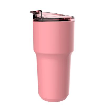 China Amazon Sustainable Wholesale Vacuum Insulated Double Wall Mug 20oz Stainless Steel Coffee Iced Tumbler for sale