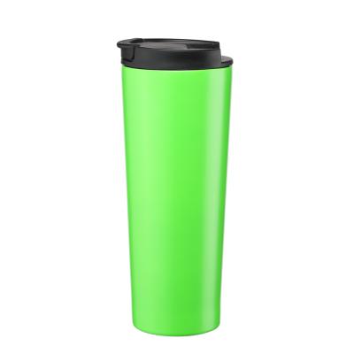 China Factory Price Sustainable Label Double Wall Coffee Travel Vacuum Insulated Stainless Steel Wholesale Coffee Mug With Lid for sale