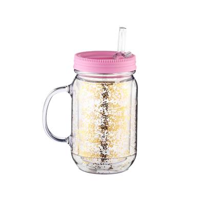 China Sustainable eco-friendly fashional designed 16 oz mason jars wholesale for sale