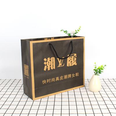 China Recycled Materials Creatrust Custom Zipper Plain Customize Paper Bag Mini Earring Kraft Gift Shopping Paper Bag for sale