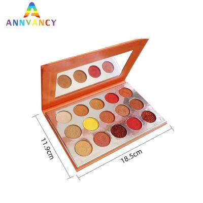 China Waterproof Custom 15 Kinds Four Seasons Makeup Dish Matte Gold Onion Powder Pearl Matte Eyeshadow Instant Dye Waterproof for sale