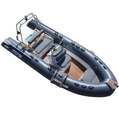 China CE 4.8m Inflatable Boat RIB480 Fiberglass Fishing Hypalon RIB Boat Sport RIB Boat Family Entertainment/Fishing for sale