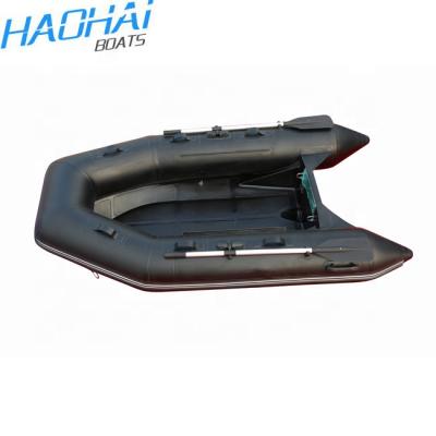 China China Small 7.5ft Fiberglass Inflatable Dinghy Rowing Fishing Sailing Boat For Sale for sale