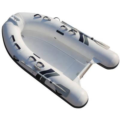 China CE Boat 2.7m China HAOHAI Mini RIB Boat Family Entertainment/Fishing For Kids Inflatable Rowing Boats for sale