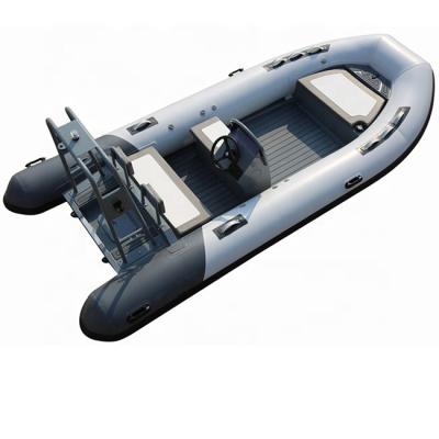 China 2020 Family Entertainment Aluminum Boat 470cm Hypalon RIB Inflatable Fishing Speed ​​Yacht for sale