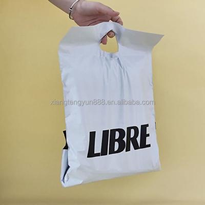 China Good Quality Water Proof Reflective Mailing Bag With Handle Pink Plastic Mailing Bag Courier Envelope Messenger Mailing Bag for sale